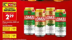 Biedronka Piwo Łomża, 500 ml oferta