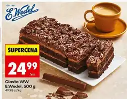 Biedronka Ciasto WW E.Wedel, 500 g oferta