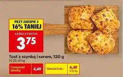 Biedronka Tost z szynką i serem , 120 g oferta
