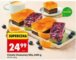 Biedronka Ciasto Owocowy Mix, 600 g oferta