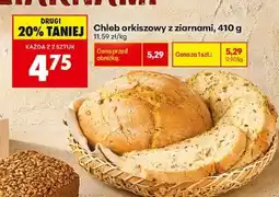 Biedronka Chleb orkiszowy z ziarnami, 410 g oferta