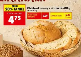 Biedronka Chleb orkiszowy z ziarnami, 410 g oferta