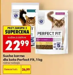 Biedronka Sucha karma dla kota Perfect Fit, 1 kg oferta