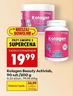 Biedronka Kolagen Beauty Activlab, 90 szt./200 g oferta