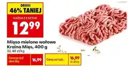 Biedronka Mięso mielone wołowe Kraina Mięs , 400 g oferta