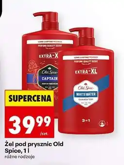 Biedronka Żel pod prysznic Old Spice, 1l oferta