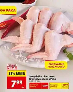 Biedronka skrzydełka z kurczaka Kraina Mies Mega Paka oferta