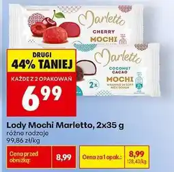 Biedronka Lody mochi Marletto 2x35 g oferta