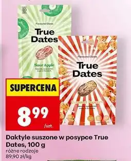 Biedronka Daktyle suszone w posypce True Dates, 100 g oferta
