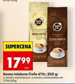 Biedronka Kawa mielona Cafe d'Or, 250 g oferta
