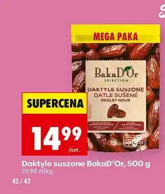 Biedronka Daktyle suszone BakaD’Or, 500 g oferta