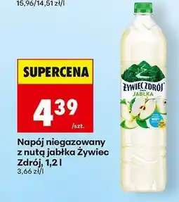 Biedronka Napój niegazowany z nutą jabłka Żywiec Zdrój, 1,2 l oferta