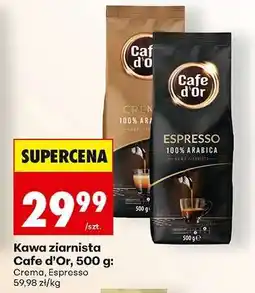 Biedronka Kawa ziarnista Cafe d'Or 500 g oferta