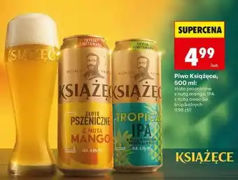 Biedronka PIWO KSIĄŻĘCE 500 ML oferta