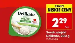 Biedronka Serek wiejski Delikate, 200 g oferta