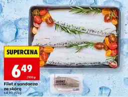 Biedronka Filet z sandacza ze skórą oferta