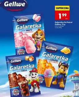 Biedronka Galaretka Psi Patrol Gellwe, 72 g oferta