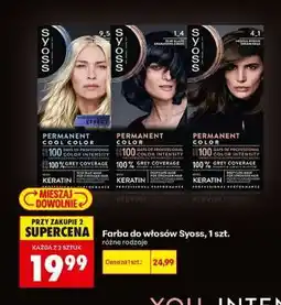Biedronka Farba do włosów Syoss , 1 szt oferta