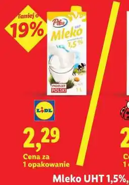 Lidl Mleko UHT 1,5% oferta