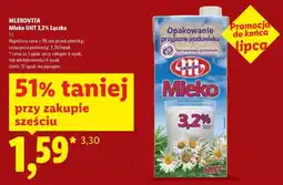 Lidl Mlekovita Mleko UHT 3,2% oferta