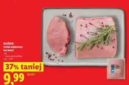 Lidl RZEŹNIK Schab wieprzowy bez kości oferta