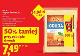 Lidl PILOS Ser gouda w kawałku, XXL oferta