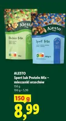 Lidl Alesto Sport lub Protein Mix – mieszanki orzechów oferta