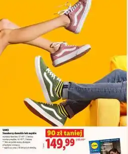 Lidl VANS Sneakersy damskie lub męskie oferta