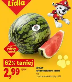 Lidl Arbuzy drobnonpestkowe, luzem oferta