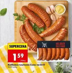 Biedronka Kiełbasa rusztowa Czas na Grill oferta