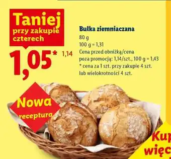 Lidl Bułka ziemniaczana oferta