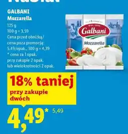 Lidl GALBANI Mozzarella oferta