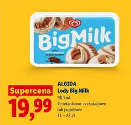Lidl ALGIDA Lody Big Milk oferta