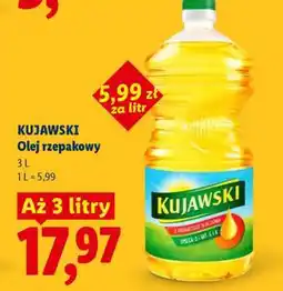 Lidl KUJAWSKI Olej rzepakowy oferta