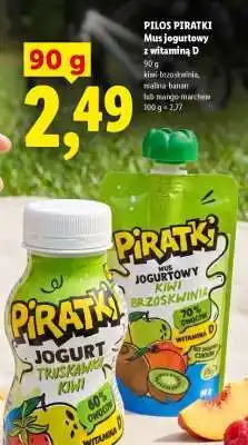 Lidl PILOS PIRATKI Mus jogurtowy z witaminą D oferta