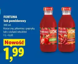 Lidl FORTUNA Sok pomidorowy oferta