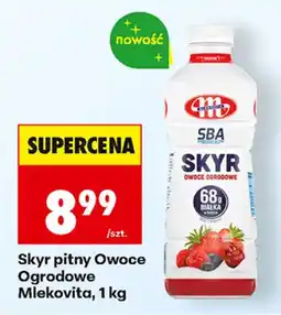 Biedronka Skyr pitny Owoce Ogrodowe Mlekovita oferta
