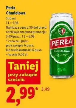 Lidl Perła Chmielowa oferta