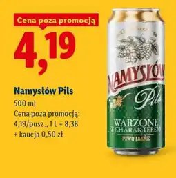 Lidl Namysłów Pils oferta
