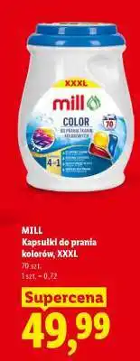 Lidl MILL Kapsułki do prania kolorów, XXXL oferta