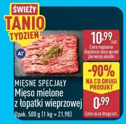 ALDI Mięso mielone z łopatki wieprzowej oferta
