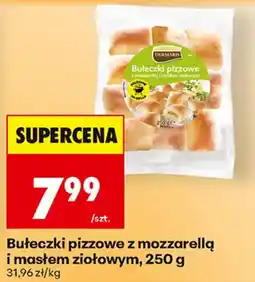 Biedronka Buleczki pizzowe z mozzarella i masłem ziołowym oferta