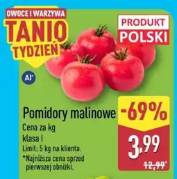 ALDI Pomidory malinowe oferta