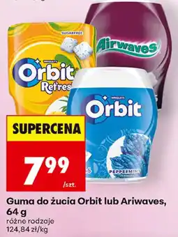 Biedronka Guma do żucia Orbit lub Ariwaves oferta
