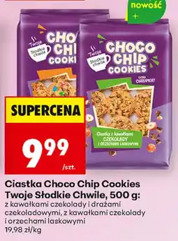 Biedronka Ciastka Choco Chip Cookies Twoje Słodkie Chwile oferta