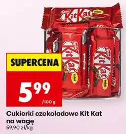 Biedronka Cukierki czekoladowe Kit Kat oferta