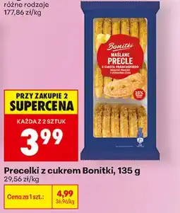Biedronka Precelki z cukrem Bonitki oferta