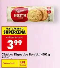 Biedronka Ciastka Digestive Bonitki oferta