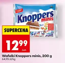 Biedronka Wafelki Knoppers minis oferta