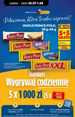 Biedronka Wafle Prince Polo oferta